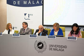 Presentación de la XIV edición de los Cursos de Verano de la Universidad de Málaga. Rectorado. Ma...