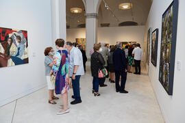 Visita a la exposición "Eugenio Chicano Siempre". Museo de Málaga. Junio de 2021