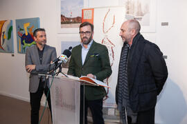 Inauguración de la exposición "Economistas en el arte". Museo de Nerja. Enero de 2017