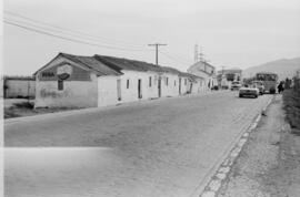 Málaga. Chabolas de la carretera de Cádiz. Marzo de 1963