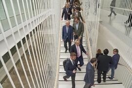 Visita a la nueva facultad de Psicología y Logopedia de la Universidad de Málaga tras su inaugura...