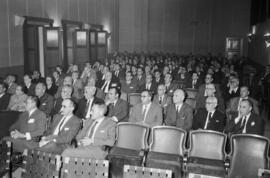 Málaga. Conferencia en la Casa Cultura. Mayo de 1963
