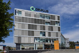Edificio de OPPLUS. Málaga TechPark. Junio de 2021