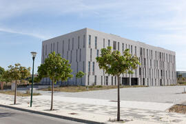 Obras de la ampliación del Campus de Teatinos. Mayo de 2012