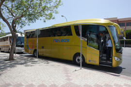 Autobuses. Salida desde el Campus de El Ejido. Aventura Amazonia Marbella. Olimpiada Española de ...
