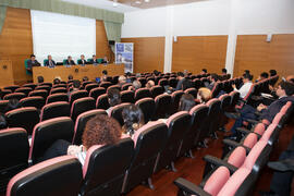 Segunda sesión de la X Tribuna España - Corea. Edificio del Rectorado. Octubre de 2015