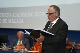 Actuación musical. Apertura del Curso Académico 2023/2024 de la Universidad de Málaga. Paraninfo....