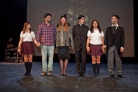 Ensayos para la Gala Inaugural de la XXIV edición de Fancine de la Universidad de Málaga. Teatro ...