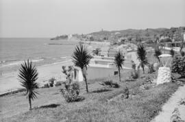 Málaga. Vistas de Benalmadena Costa. Mayo de 1963