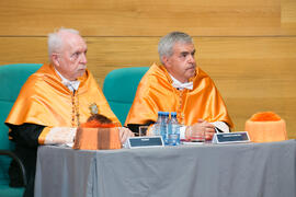 Carlos A. Benavides y José Emilio Navas en su investidura como Doctor "Honoris Causa" p...