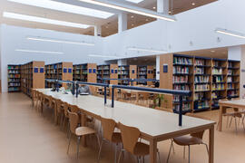 Biblioteca de Estudios Sociales y de Comercio. Campus de Teatinos. Octubre de 2012