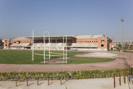 Complejo Polideportivo Universitario. Campus de Teatinos. Agosto de 2009