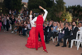 Espectáculo de flamenco. Bienvenida a los alumnos de intercambio internacional de la Universidad ...