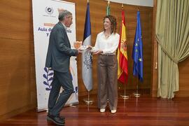 Entrega de Premio del Aula de Economía y Deporte de la Universidad de Málaga al Club Atletismo Ne...