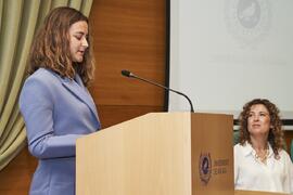 Sarah Almagro Vallejo. I Premios del Aula de Economía y Deporte de la Universidad de Málaga. Edif...