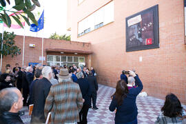 Inauguración del mural conmemorativo del 50 Aniversario de la Facultad de Económicas. Facultad de...