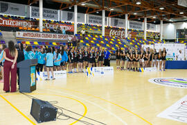 Ceremonia de clausura. Campeonato Europeo Universitario de Balonmano. Antequera. Julio de 2017