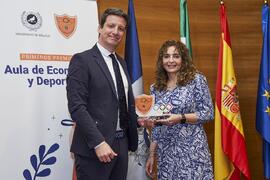 Entrega del Premio del Aula de Economía y Deporte de la Universidad de Málaga a la Selección Espa...