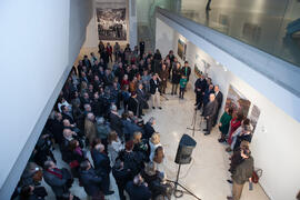 Inauguración de la exposición "Paisajes Andaluces", de Eugenio Chicano. Museo del Patri...