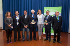 Foto de grupo tras la entrega de los premios "Cima-Un estilo de vida". 6º Congreso Inte...