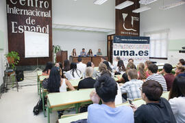 Graduación de los alumnos del CIE de la Universidad de Málaga. Centro Internacional de Español. J...