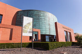 Biblioteca General de la Universidad de Málaga. Campus de Teatinos. Abril de 2013