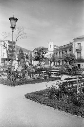 Málaga. Plaza de la Victoria. Abril de 1963