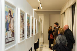 Inauguración de la exposición "Visitación del Coronado de Espinas ante el arte de vanguardia...