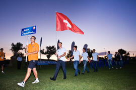 Equipo de Suiza. Inauguración del Campeonato Mundial Universitario de Golf. Antequera Golf. Junio...