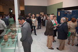 Inauguración de la exposición "Malaqa, entre Malaca y Málaga". Rectorado. Mayo de 2009
