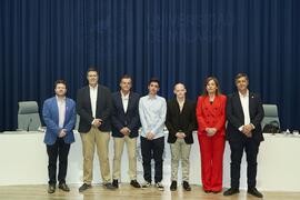 Candidatos a Rector de la Universidad de Málaga y representantes del Consejo de Estudiantes y Aul...