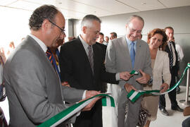 Inauguración de la ampliación del Campus de Teatinos de la Universidad de Málaga. Septiembre de 2009