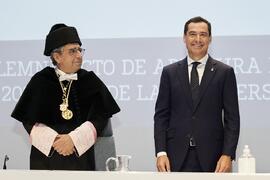 José Ángel Narváez y Juan Manuel Moreno Bonilla. Solemne Acto de Apertura del Curso Académico 202...