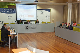 Primera sesión del X Pleno del Consejo Universitario Iberoamericano (CUIB) en la Universidad de M...