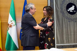 Toma de Posesión de Isabel María Bernedo Muñoz como nueva profesora titular del Departamento de P...