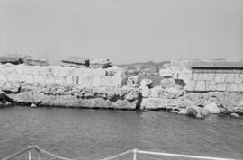Málaga. Puerto de Málaga. Febrero de 1963