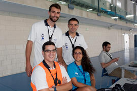 Voluntarios. 14º Campeonato del Mundo Universitario de Fútbol Sala 2014 (FUTSAL). Antequera. Juli...