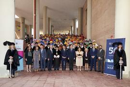 Foto de grupo. Apertura del Curso Académico 2022/2023 de las Universidades Andaluzas. Escuela Téc...