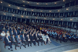 Apertura del Curso Académico 1995/1996 de la Universidad de Málaga. Teatro Cervantes. Octubre de ...
