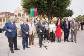 Inauguración de la glorieta "Alejandro Rodríguez Carrión" en el Campus de Teatinos de l...