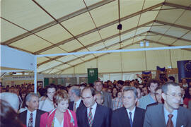 Inauguración del Salón Internacional del Estudiante. Málaga. Mayo de 1998