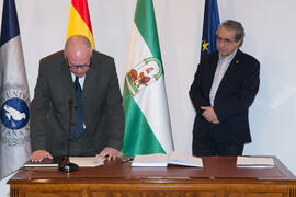 Toma de Posesión de Pedro Fernández-Llébrez del Rey como Director de Secretariado de la Escuela d...