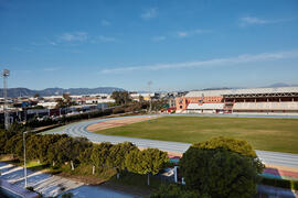 Complejo Polideportivo Universitario. Campus de Teatinos. Abril de 2021