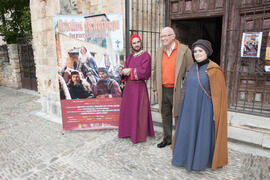 Foto de grupo previa al estreno del documental "Kristina, princesa de Noruega". Covarru...