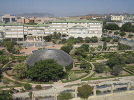 Facultad de Ciencias y Jardín Botánico. Campus de Teatinos. Junio de 2007