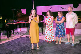 Elsa Marina Álvarez presenta el concierto de Dorantes en los Cursos de Verano de la Universidad d...