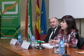 Conferencia de Cristina Narbona. XI Jornadas Andaluzas de Enseñanza de Economía. Facultad de Cien...