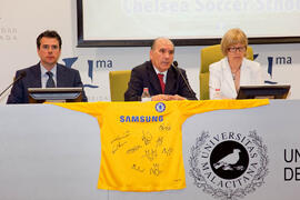 Presentación del Campus Chelsea FC Foundation. Rectorado. Junio de 2010