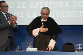 José Ángel Narváez. Apertura del Curso Académico 2023/2024 de la Universidad de Málaga. Paraninfo...