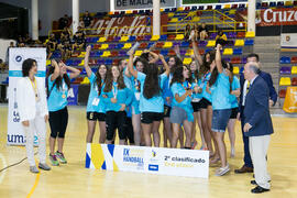 Universidad de Aveiro segunda clasificada en la categoría femenina. Campeonato Europeo Universita...